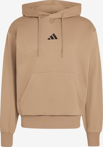 ADIDAS SPORTSWEAR Športna majica 'FEELCOZY' | zelena barva: sprednja stran