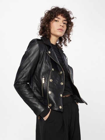 Karen Millen Between-season jacket in Black: front