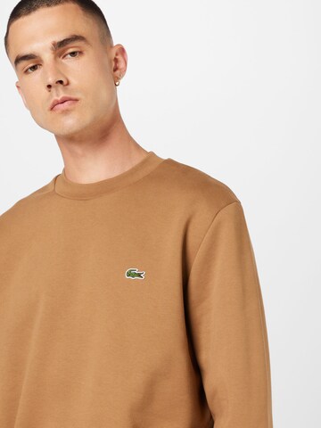 Sweat-shirt LACOSTE en marron