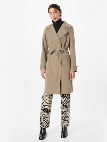 modström Between-Seasons Coat 'Hiro' in Beige: front