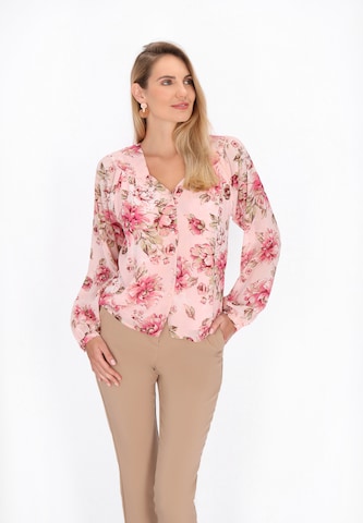 Usha Blouse in Pink: front