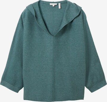 TOM TAILOR Sweater in Green: front