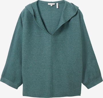 TOM TAILOR Sweater in Green: front