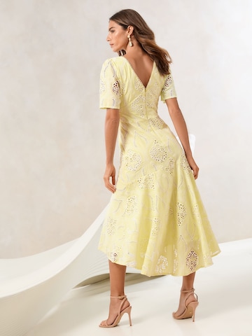 Lipsy Dress in Yellow