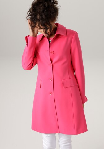 Aniston CASUAL Between-Seasons Coat in Pink: front