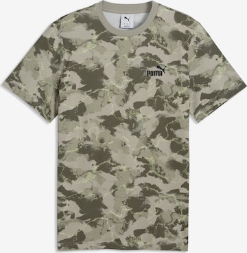 T-Shirt 'Camo' PUMA en beige : devant