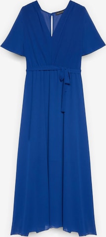 Fiorella Rubino Jurk in Blauw: voorkant