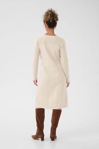 Robes en maille 'CRDela' Cream en beige