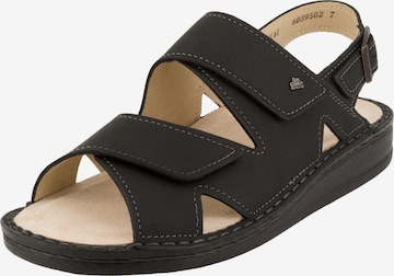 Finn Comfort Sandalen 'Toro-S' in Zwart: voorkant