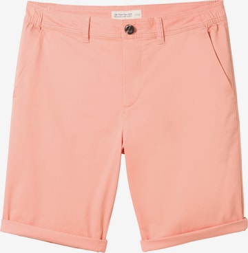 TOM TAILOR Normální Chino kalhoty – pink: přední strana