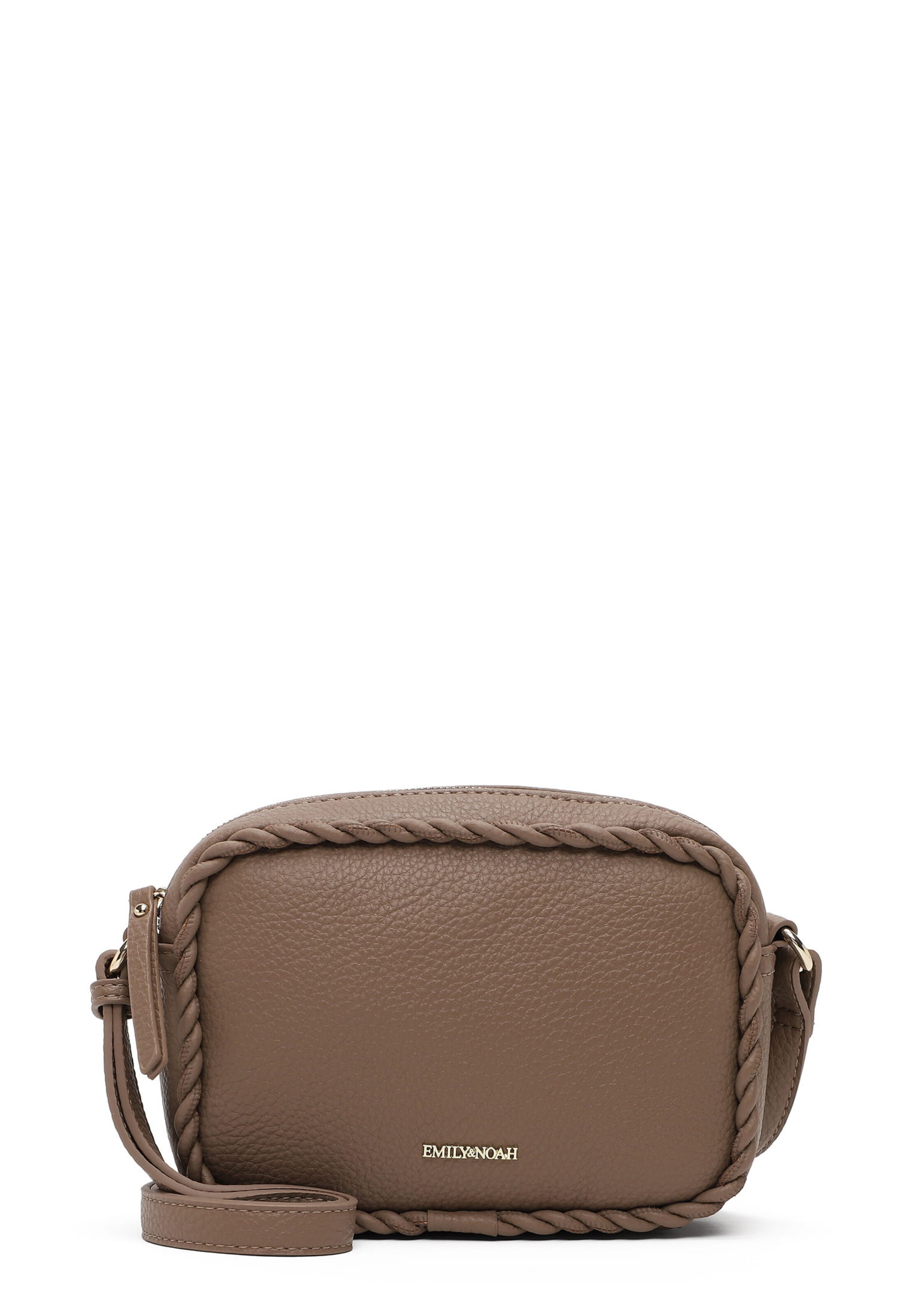 Emily & Noah Crossbody bag ' Lania ' in Brown: front