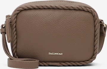 Emily & Noah Crossbody bag ' Lania ' in Brown: front
