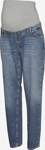 MAMALICIOUS Regular Jeans in Blauw: voorkant