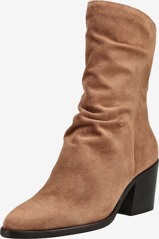 Paul Green Ankle Boots in Brown: front