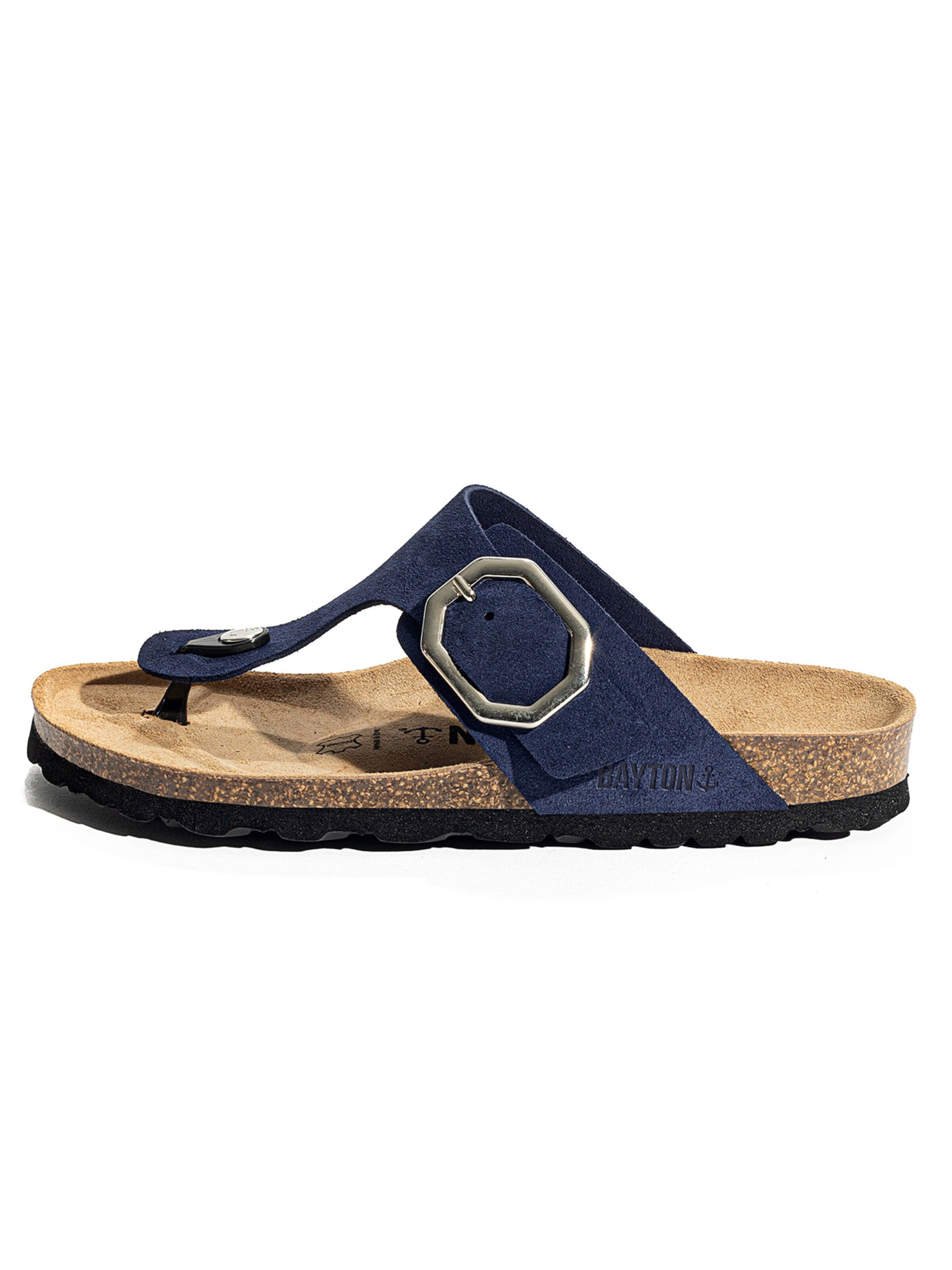 Bayton Teenslipper 'Mercure' in Blauw: voorkant