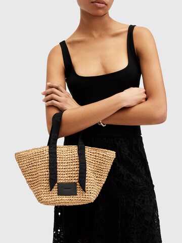 Shopper 'CELAYNE' di AllSaints in beige: frontale