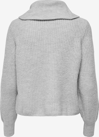 ONLY Пуловер 'Karinna' в сиво