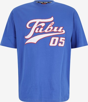 FUBU Koszulka w kolorze niebieski: przód
