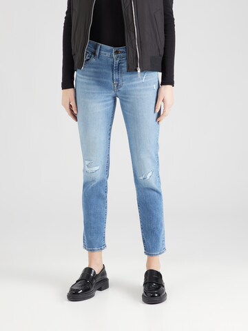 Coupe slim Jean 'ROXANNE' 7 for all mankind en bleu : devant