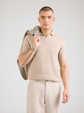 JACK & JONES Poloshirt 'JJKANE' in Grau: Vorderseite