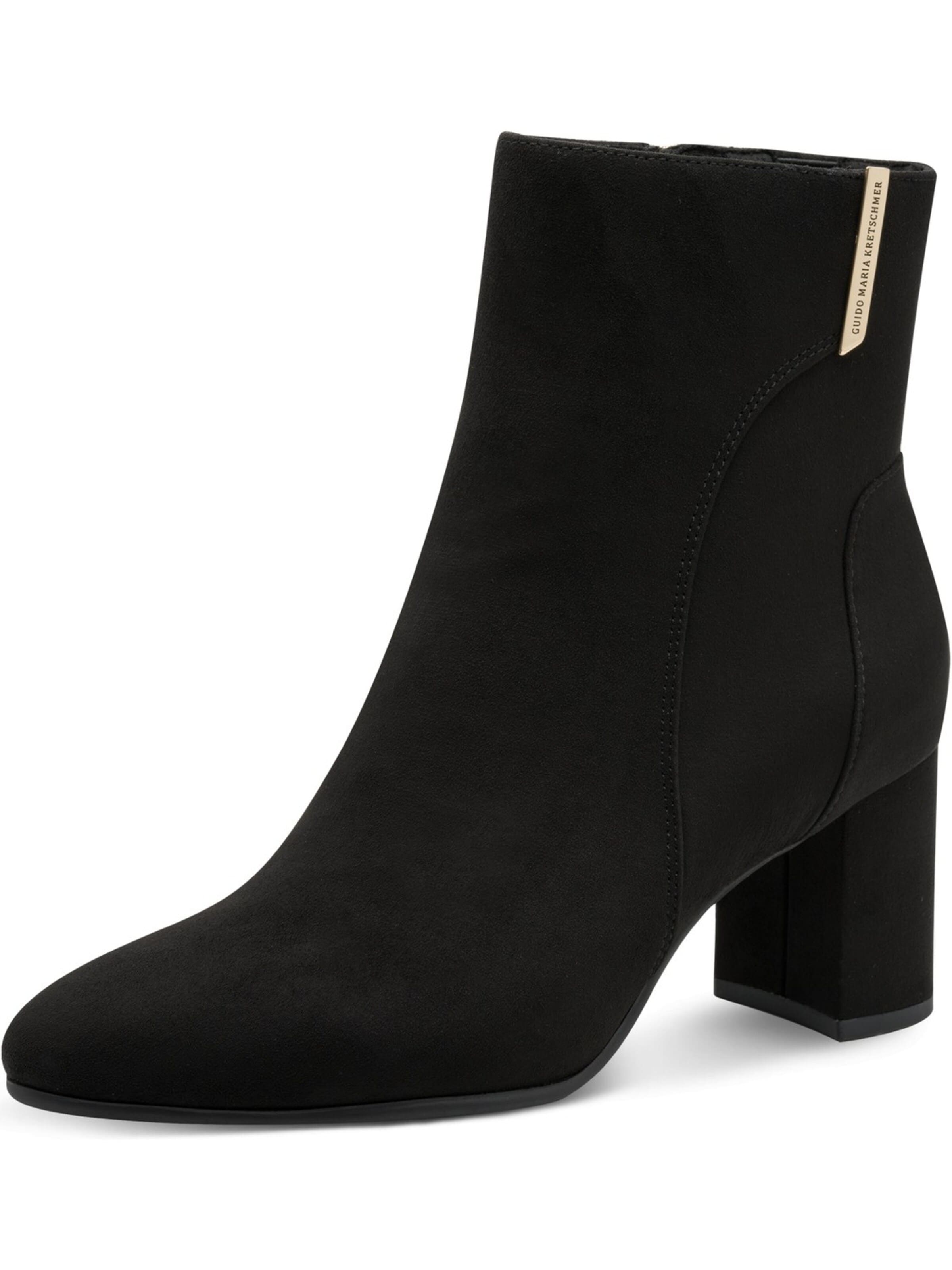 Bottines MARCO TOZZI by GUIDO MARIA KRETSCHMER en noir : devant