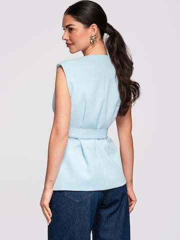 Gilet Ombre en bleu