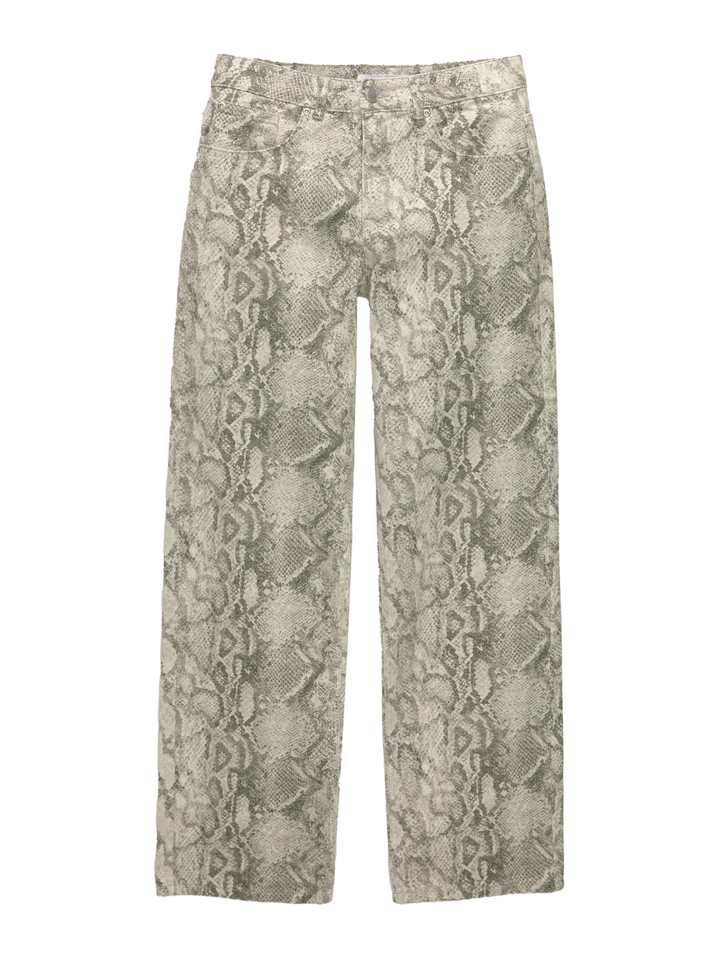 Pull&Bear Wide Leg Hose in Mischfarben: Vorderseite