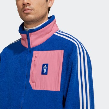 Veste en polaire fonctionnelle 'Juventus Turin' ADIDAS PERFORMANCE en bleu