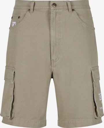 žalia Karl Kani Standartinis Laisvo stiliaus kelnės 'KM222-042-1': priekis