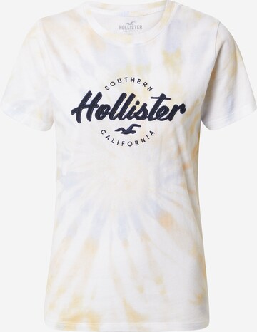 T-shirt HOLLISTER en bleu : devant