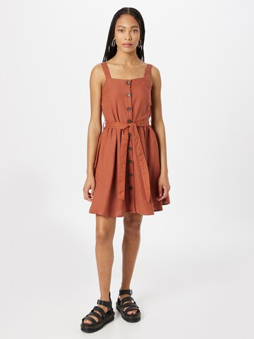 ONLY Shirt dress 'VIVA' in Red: front