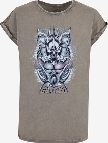 ABSOLUTE CULT T-Shirt 'Aquaman - Ocean Master' in Grau: predná strana