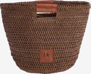 Don Algodon - Bolso de hombro 'Silene' en marrón: frente