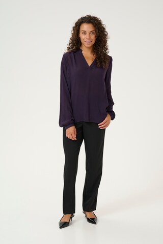 Kaffe Blouse 'KA Amber' in Purple