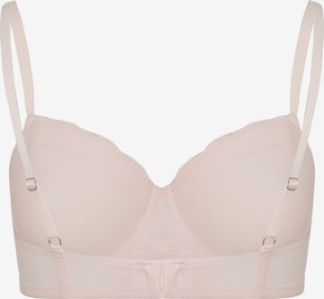 Invisible Soutien-gorge 'Cotton Lace' Hanro en rose