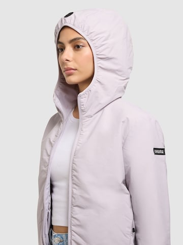 khujo Between-Season Jacket 'Shelly2' in Purple