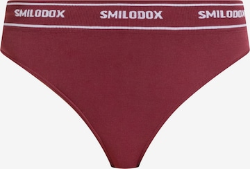 Smilodox Panty 'Keisy' in Red: front