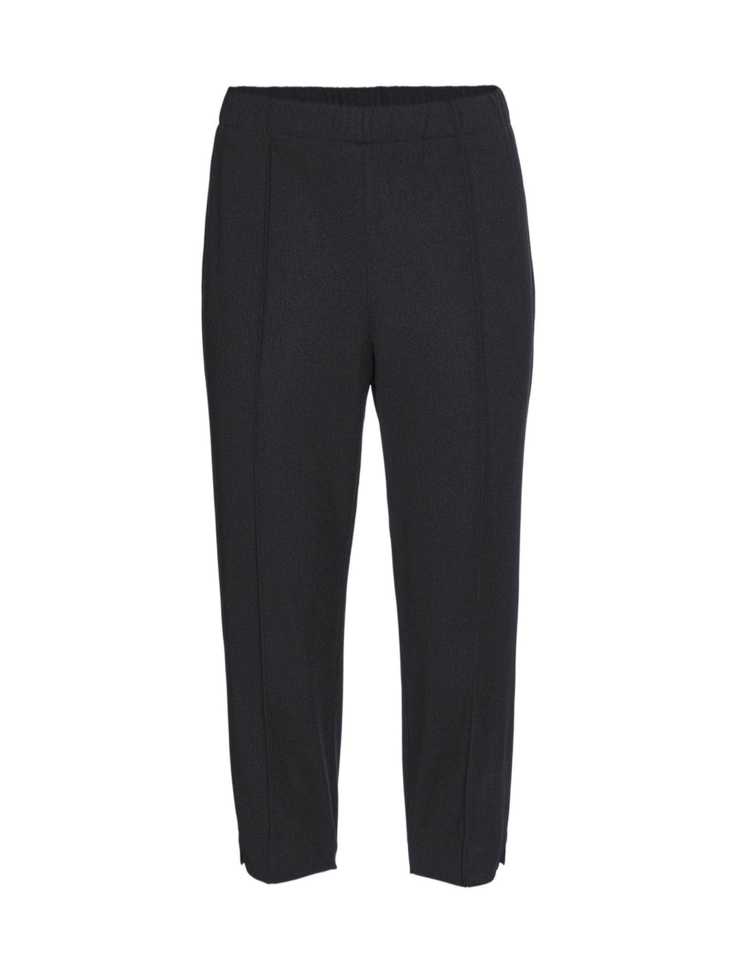 Goldner Regular Trousers in Black: front