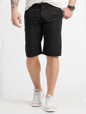 Rock Creek Regular Hose in Schwarz: Vorderseite