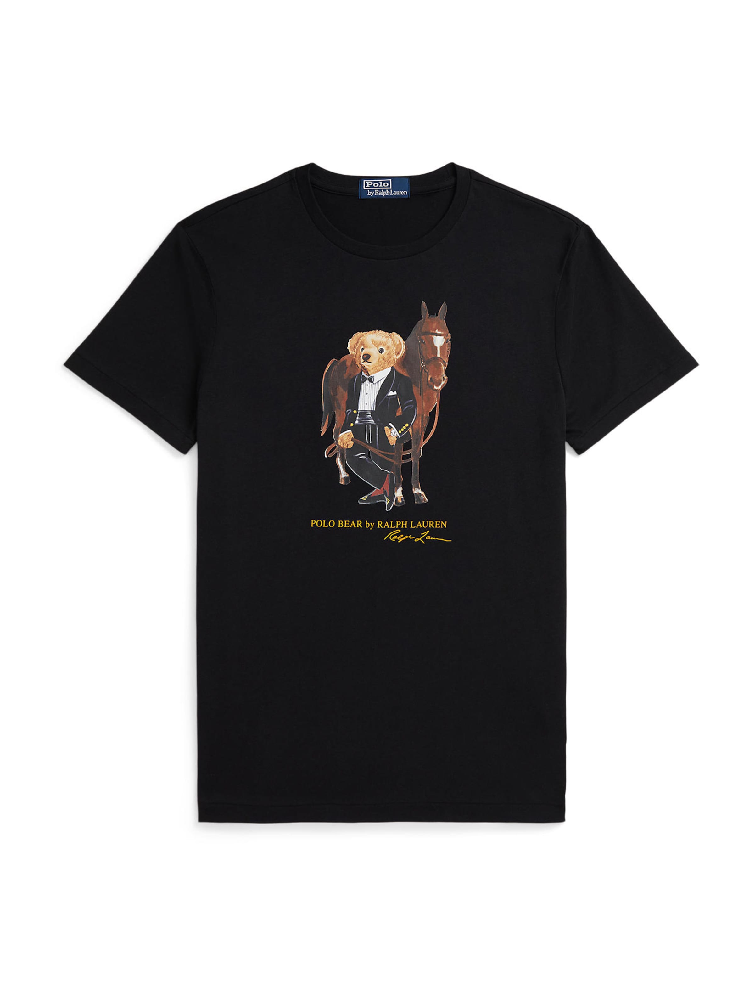 juoda Polo Ralph Lauren Marškinėliai: priekis