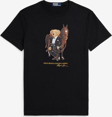 Polo Ralph Lauren Тениска в черно: отпред