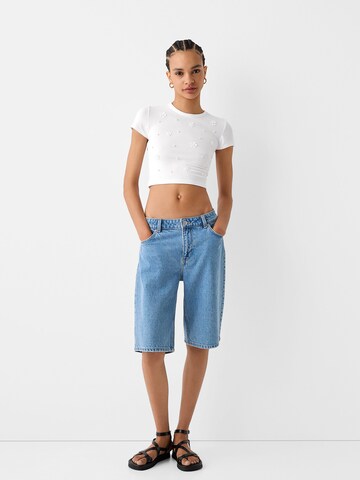 Bershka Shirts i hvid