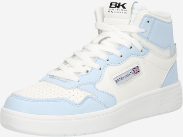 Sneaker alta 'NOORS' di BRITISH KNIGHTS in bianco: frontale