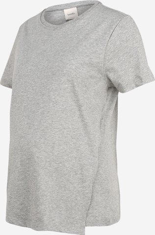 BOOB T-Shirt (GOTS) in Grau: predná strana