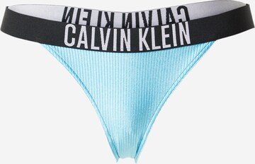 zils Calvin Klein Swimwear Bikini apakšdaļa 'Intense Power': no priekšpuses