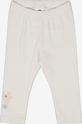 Regular Leggings Müsli by GREEN COTTON en blanc : devant