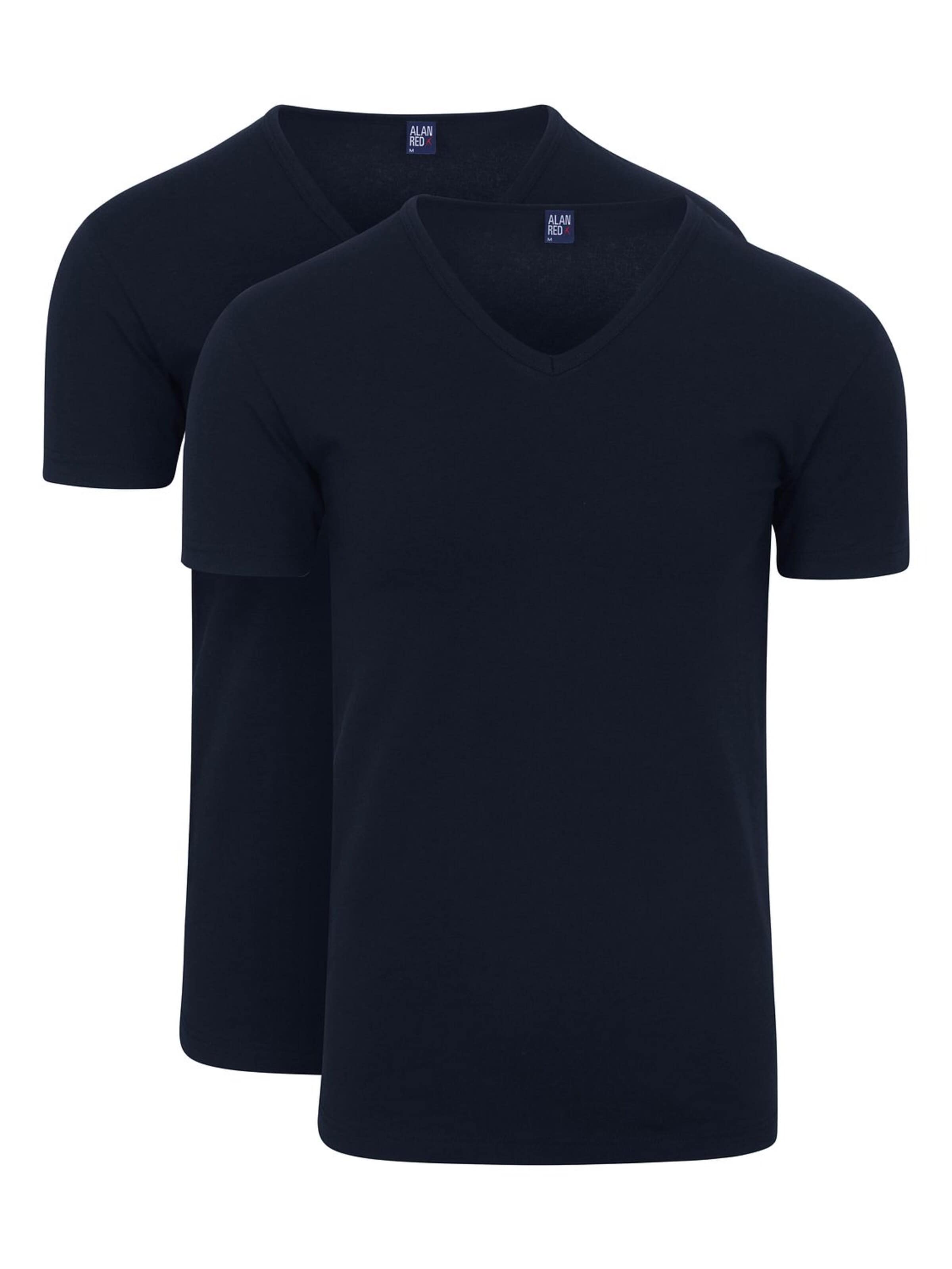 alan red Shirt 'Oklahoma' in Blue: front