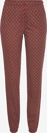 VIVANCE Pyžamové nohavice 'Dreams' - zmiešané farby / hrdzavo červená, Produkt