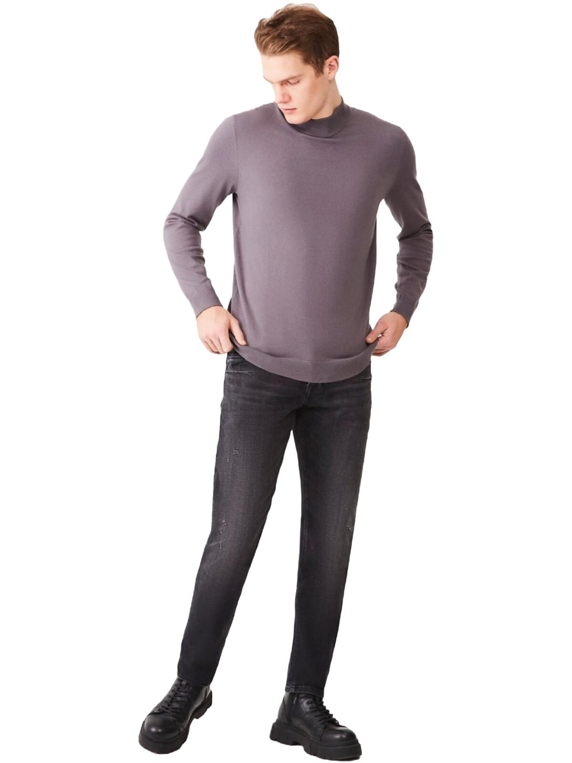 LTB Jeans Tapered Jeans 'LTB Jeans Herren Servando X D Tapered Slim Mid Waist Jeanshose' in Grijs