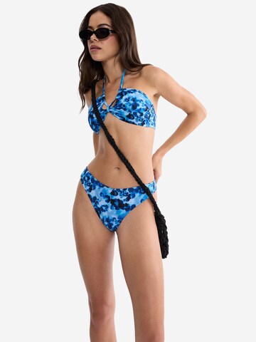 TRIUMPH Bandeau Bikinitop ' Red Label Midnight Swim ' in Blauw